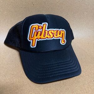 Aviator Nation Gibson Black Mesh Cap with Colorful Logo